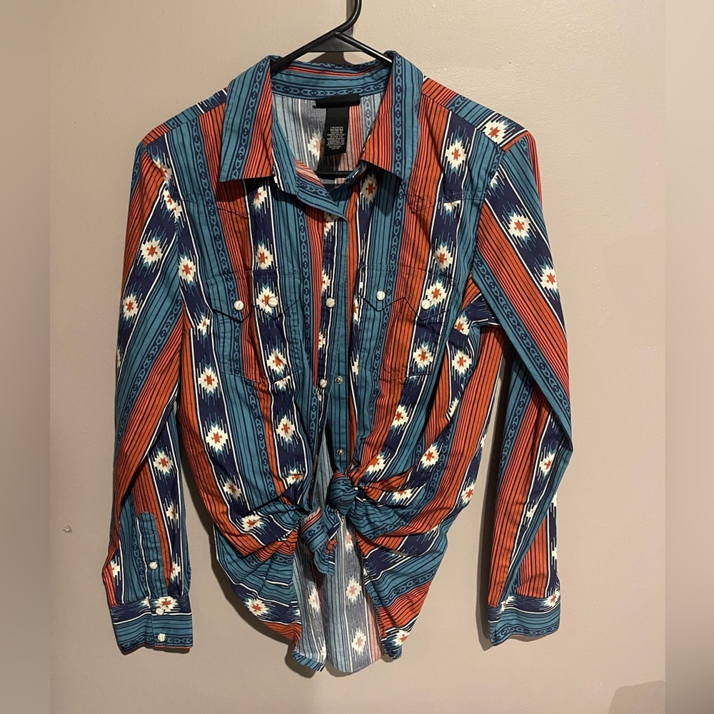 Wrangler Pearl Snap